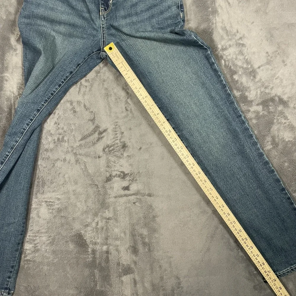 The Children's Place Straight Stretch Jeans 14 Blue Denim Cotton Blend